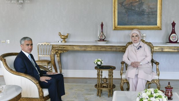 Prezidentin köməkçisi Əminə Ərdoğanı COP29-a hazırlıq işləri barədə məlumatlandırıb - FOTO