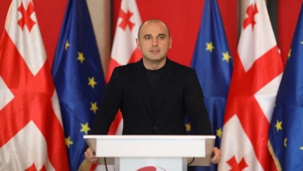 Gürcüstanın əsas müxalifət partiyasının sədri İSTEFA VERDİ