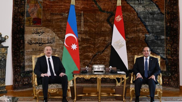 Əbdülfəttah Əs-Sisinin adından Prezident İlham Əliyevin şərəfinə rəsmi nahar verilib