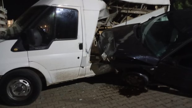 Cəlilabadda ağır qəza: 2 yaralı var - FOTO