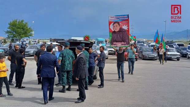 İldırım vurması nəticəsində həlak olan əsgərimiz Gəncədə dəfn edildi – FOTO  