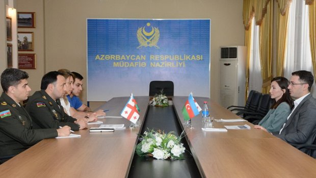 Azərbaycan və Gürcüstan arasında hərbi informasiya sahəsində təcrübə mübadiləsi APARILDI