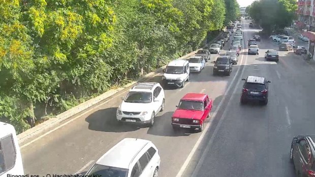 Bakının bu yollarında tıxac var – FOTO  