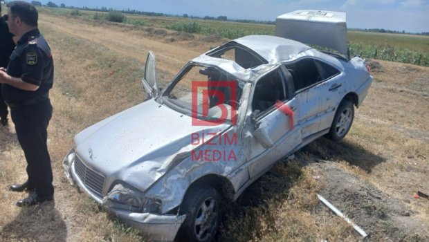 Xaçmazda bir ailənin üzvləri qəzaya düşdü: 1 ölü, 3 yaralı var - FOTO