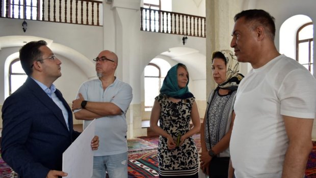 Macarıstan deputatları Ağdamda - FOTO