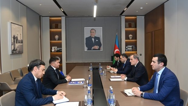 Qırğızıstan səfirinin Azərbaycandakı diplomatik missiyası başa çatdı – FOTO  