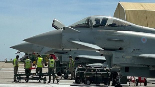 Qara dənizdən 20 km aralıda NATO-nun aviabazası açıldı