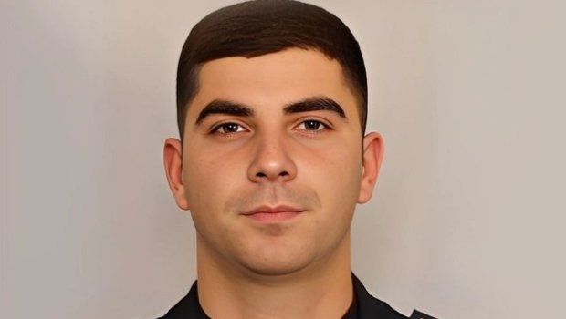 Bakıda həlak olan polis əməkdaşı Mahir Ağayev dəfn olundu - FOTO/VİDEO