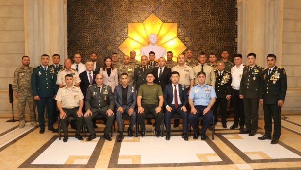 Hərbi Prokurorluqda Vətən Müharibəsi qəhrəmanları ilə görüş keçirildi – FOTO  