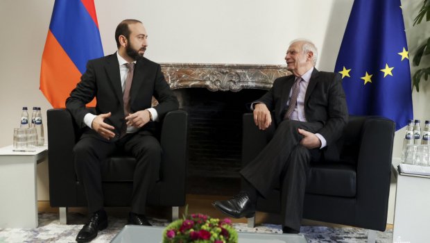 Mirzoyan Borrellə İrəvanın Aİ ilə viza rejiminin liberallaşdırılmasını MÜZAKİRƏ ETDİ