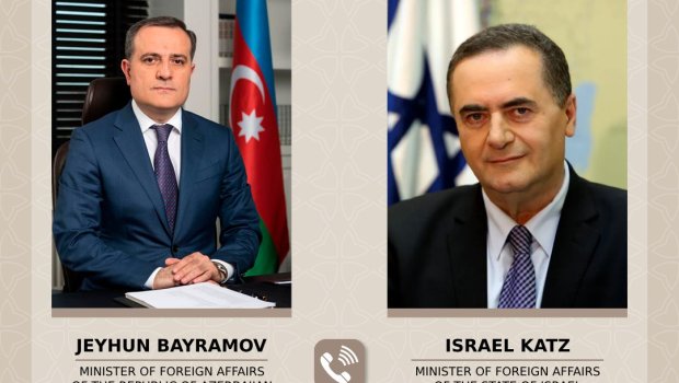 Azərbaycan və İsrail XİN rəhbərləri Qəzzanı MÜZAKİRƏ ETDİ 