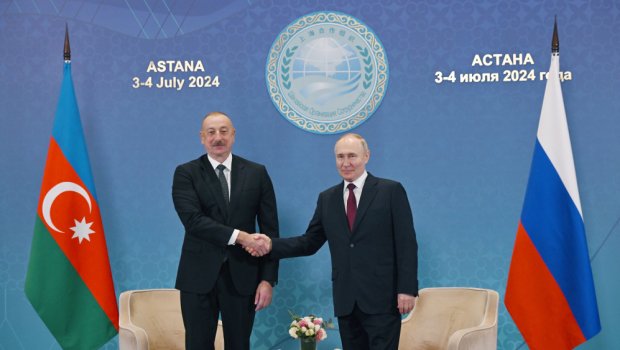 İlham Əliyevlə Vladimir Putinin görüşü keçirildi – FOTO/VİDEO