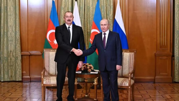 Putin İlham Əliyevlə görüşdə MÜHÜM MESAJLAR verdi