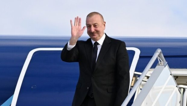 İlham Əliyevin Qazaxıstana səfəri başa çatdı