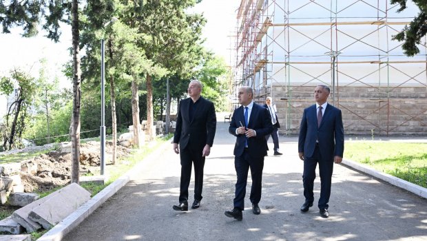 Prezident Qarabağ Universitetində - FOTO
