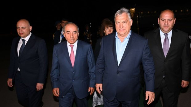 Macarıstanın Baş naziri Viktor Orban Azərbaycana səfərə gəlib - FOTO
