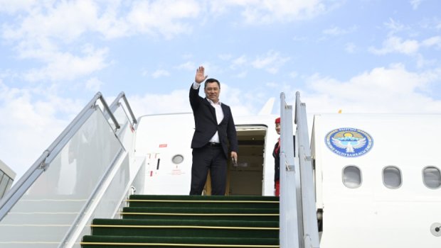 Sadır Japarovun Azərbaycana səfəri başa çatdı - FOTO/VİDEO