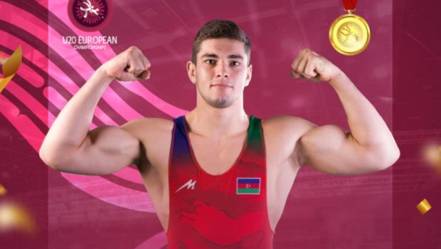 Avropa çempionatı: Güləşçimiz qızıl medal qazandı