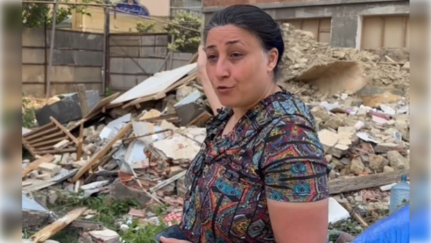Evi qanunsuz sökülən qadınla bağlı YENİ XƏBƏR