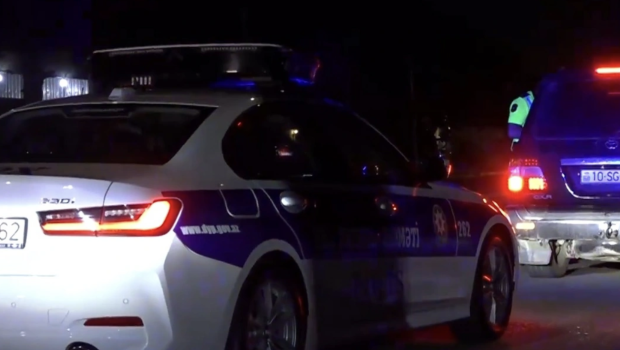 İçkili sürücü qəza törədib polis çağırdı - VİDEO