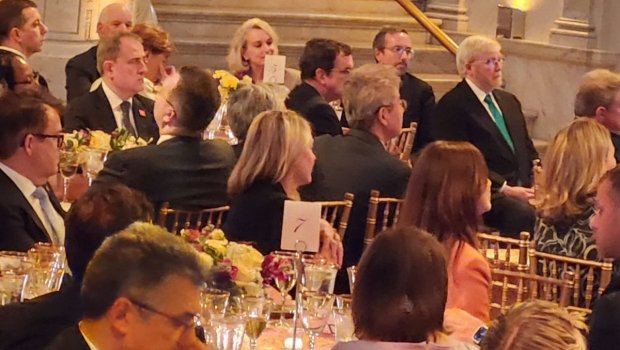 Ceyhun Bayramov NATO sammitində təşkil edilən naharda iştirak edib - FOTO