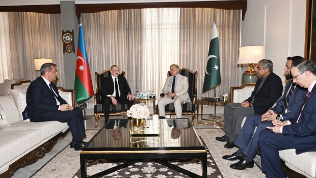 İlham Əliyev Pakistana GETDİ - FOTO/VİDEO