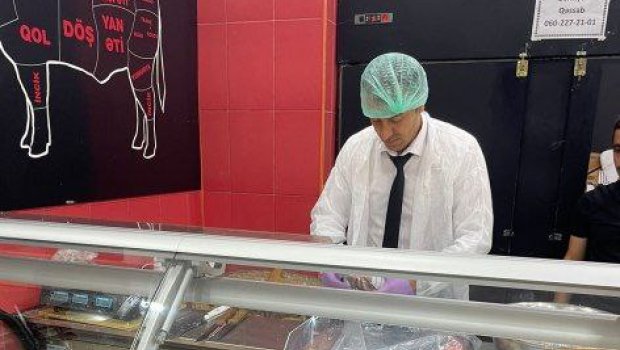 Naxçıvanda ət satışı məntəqələrində yararsız məhsullar AŞKARLANDI - FOTO