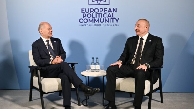 Prezidentin Şoltsla görüşündə Azərbaycanın Avropanın enerji təhlükəsizliyinə verdiyi töhfə yüksək qiymətləndirilib