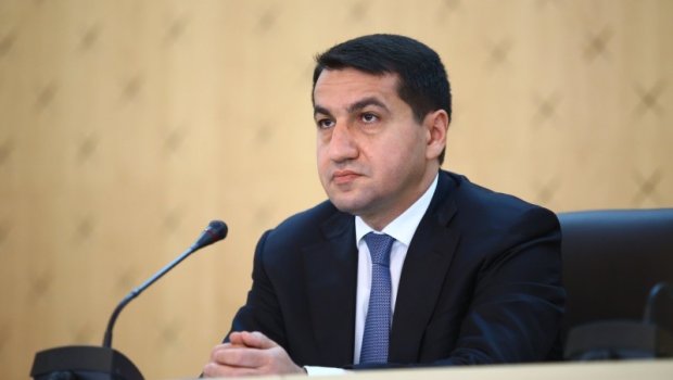 Hikmət Hacıyev Polşanın səfiri ilə GÖRÜŞDÜ - FOTO