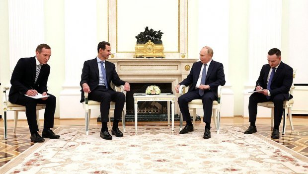 Vladimir Putin Bəşər Əsədlə görüşdü – VİDEO  