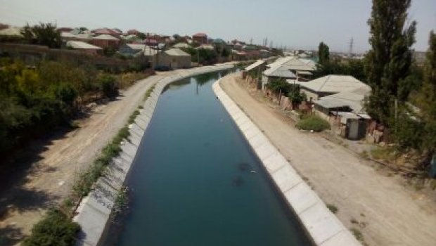 Abşeron magistral su kanalından meyit TAPILDI 