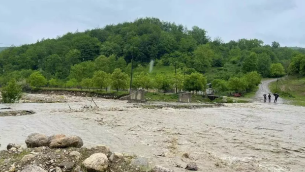 Şəki və Zaqatala ərazisindəki çaylardan SEL KEÇİB