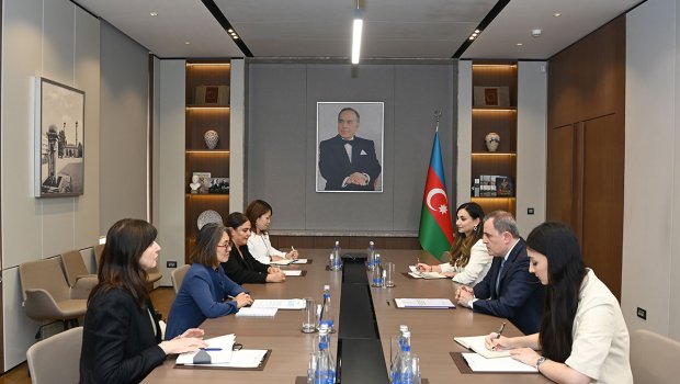 Ceyhun Bayramov BMT rəsmisi ilə iqlim dəyişikliyinin regional nəticələrini MÜZAKİRƏ EDİB - FOTO