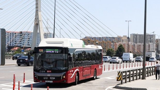 300-dən çox avtobusun hərəkət istiqaməti dəyişdirildi - FOTO