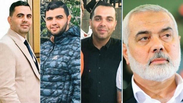 İsmayıl Haniyənin 4 ay öncə 3 oğlu, 4 nəvəsi də qətlə yetirilib - DETALLAR