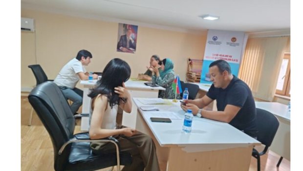Şəhid ailələri və müharibə veteranları ilə iş adlı layihə davam edir &mdash; FOTO