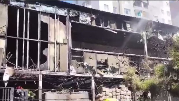 &ldquo;8-ci kilometr bazar"ının yaxınlığındakı yanğın MƏHDUDLAŞDIRILDI - VİDEO