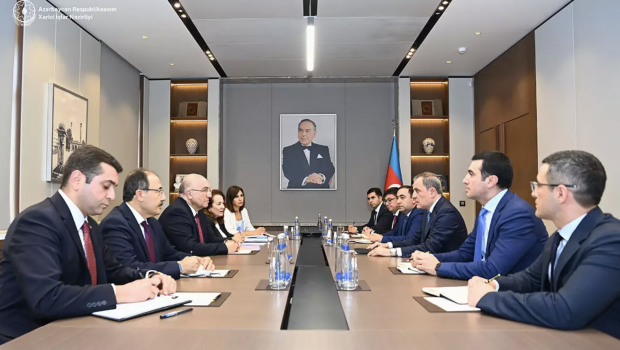 Ceyhun Bayramov Mehmet Samsar ilə GÖRÜŞDÜ