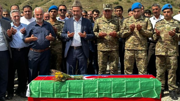 Birinci Qarabağ müharibəsi şəhidi Laçında torpağa tapşırıldı &ndash; FOTO