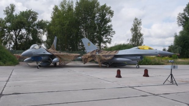 F-16 qırıcıları Ukraynada- FOTO/VİDEO