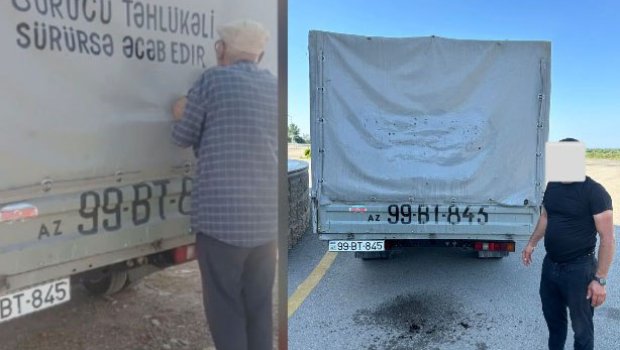 DİN-dən açıqlama: Həmin sürücü barəsində tədbir görüldü