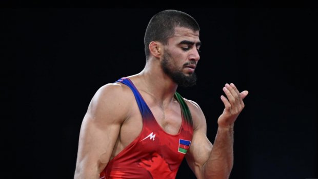 Azərbaycan güləşçisi: Sevinirəm, amma qızıl medalın yeri başqadır
