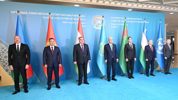 Prezident Astanada Mərkəzi Asiya ölkələrinin liderləri ilə GÖRÜŞDÜ - FOTO/VİDEO