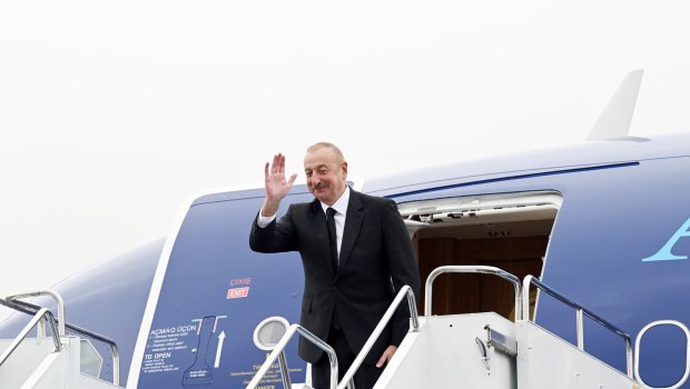 İlham Əliyevin Qazaxıstana səfəri BAŞA ÇATDI &ndash; FOTO