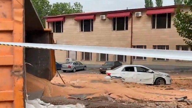 İrəvanda ağır qəza: 20 yaralı var - VİDEO