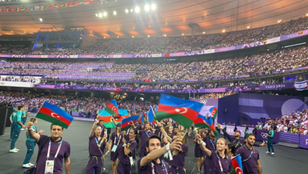 Paris Yay Olimpiya Oyunlarının bağlanış mərasimi keçirildi - VİDEO
