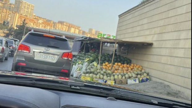 Bakıda narazılıq yaradan qarpız satışı məntəqəsi yığışdırıldı