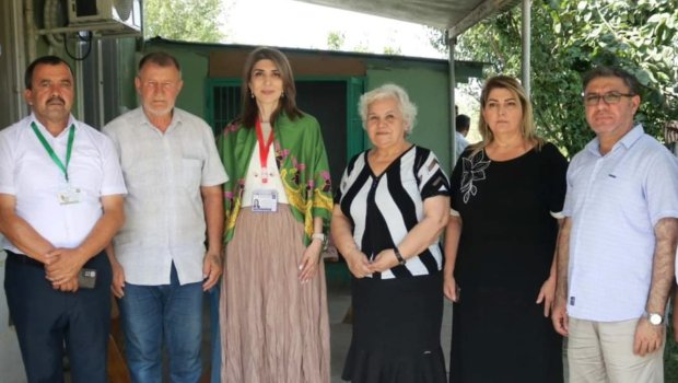 Deputatlığa namizəd Günay Ağamalı Mübariz İbrahimovun atası ilə görüşdü &ndash; FOTO/VİDEO