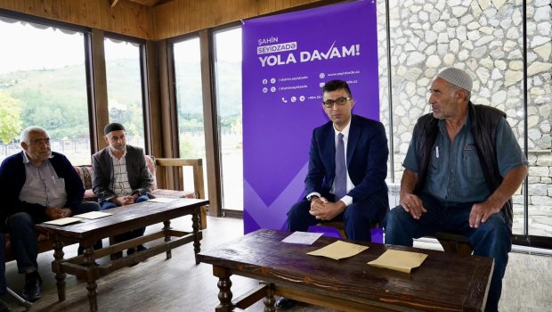 Şahin Seyidzadə Şamaxıda seçicilərlə görüşdü &ndash; FOTO/VİDEO