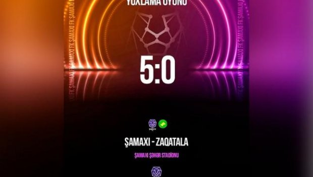 "Şamaxı" "Zaqatala"nı MƏĞLUB ETDİ